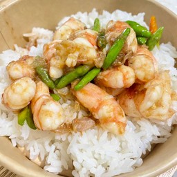 กุ้งผัดพริกขี้หนู