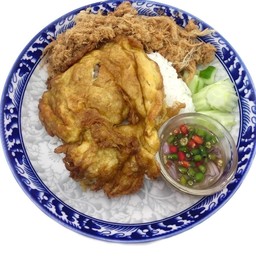 ข้าวไข่เจียวหมูหยอง