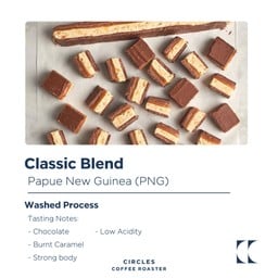 เมล็ดกาแฟคั่วเข้ม 200กรัม