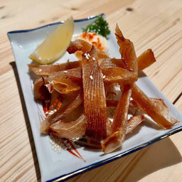 Grilled Halibut finครีบปลากระเบนย่าง