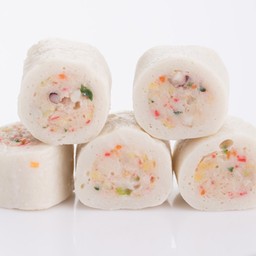 หมึกกระเทียมยัดไส้2ชิ้น 蒜蓉鱿鱼丸2个 Garlic squid balls2pcs