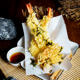 Deep fried shrimpกุ้งเทมปุระ