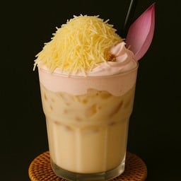 Lotus Milk Tea with Cheese -Trà sữa sen phô mai