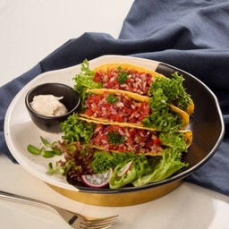 ทาโก้ ซัลซ่ามะเขือเทศ