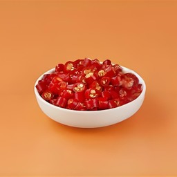 พริกแดงสด 小米椒 Thai chili