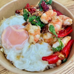 กุ้งกะเพรา