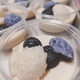 พาคอตต้าข้าวหมากบลูเบอร์รี่ หวานนุ่มละมุน แบบอิตาเลียน ผสานพลังจุลินทรีย์ดี จากข