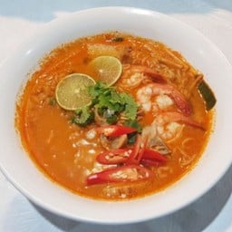 มาม่าทะเลน้ำข้น (กุ้งหมึก) จิ๊ดจ๊าด