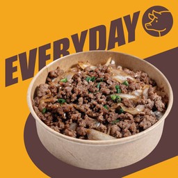 ข้าวหน้าหมูสับผัดซอสยากินิกุ