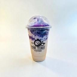 นมสดมันม่วงลาวา