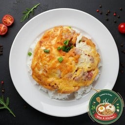 ข้าวไข่เจียวหมูสับ