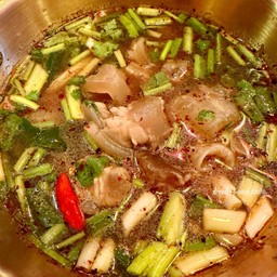 ต้มแซ่บเอ็นแก้วเนื้อ