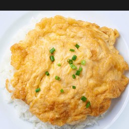 ไข่เจียวหมูสับ{กับข้าว}