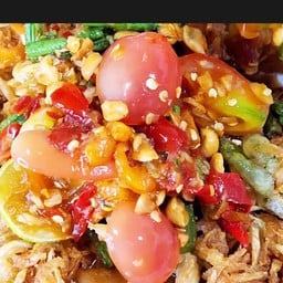 ส้มตำทอด