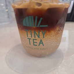 Ice peach sparking coff