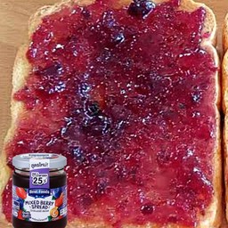 ปังแยมมิกซ์เบอร์รี่