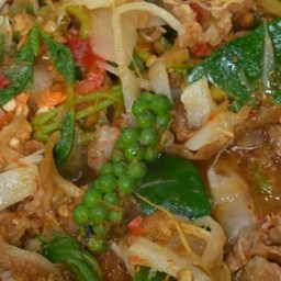 แกงป่าเนื้อหน่อไม้ดอง