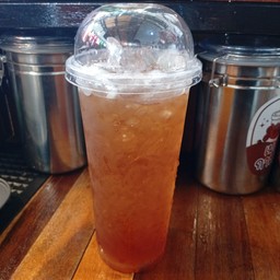 ชาไต้หวันเพียวๆ ดำเย็น (ใส่แก้ว)