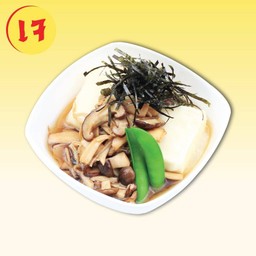 อาเกะดาชิโทฟุราดเห็ดผัดซอสดาชิ