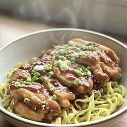 บะหมี่ไก่อบเทอริยากิ