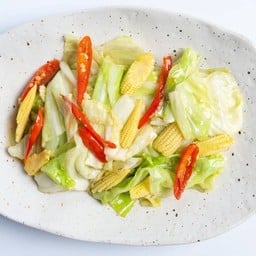 J11_ผักกะหล่ำปลีน้ำปลาเจ