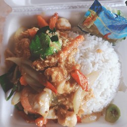 ผัดผงหรี่ทะเล