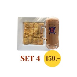 โรตีกล้วย+ไมโลชัก( L) Banana Roti & Milo