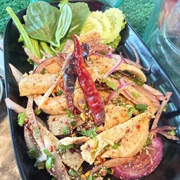 ลาบหมูยอ