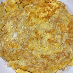 ข้าวไข่เจียวหมูสับ+เห็ดเข็มทอง (ไข่1ฟอง)