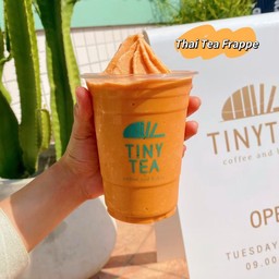 Thai tea frappe