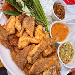 เมี่ยงปลาทอด