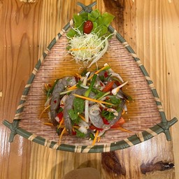 ยำกุ้งสด/กุ้งสุก