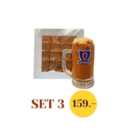 โรตีนูเทลล่า+ชาชักแก้วใหญ่Nutella Roti &Thi Tea (L)