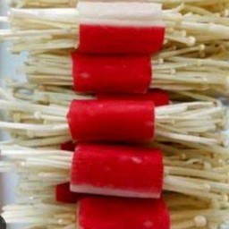 ปูอัดพันเห็ดเข็มทอง