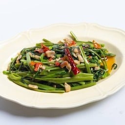 J8_ผัดผักบุ้งเจ