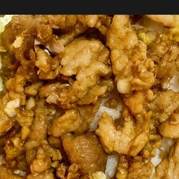 หมูกระเทียม(กับข้าว)