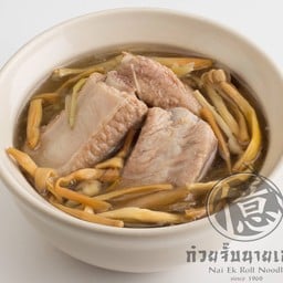 ดอกไม้จีนตุ๋นซี่โครงหมู