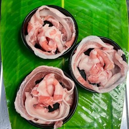 หมูกุหลาบ (สามชั้นสไลด์ลอกหนัง)