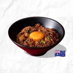 ข้าวหน้าเนื้อออสเทริยากิ (ข้าวญี่ปุ่น)