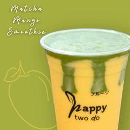 มัทฉะมะม่วงนมสด mango milk smoothie #MM4