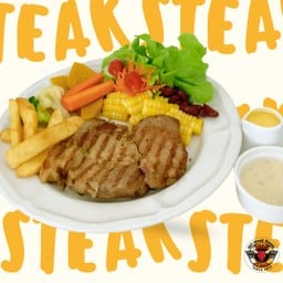 สเต็กหมูซอสอิตตาเลี่ยน