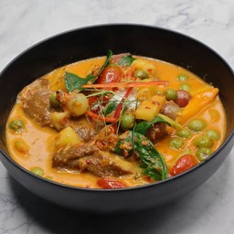 แกงเผ็ดเป็ดย่าง(เจ)