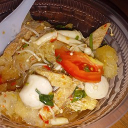 ยำวุ้นเส้นเห็ดโปรตีน