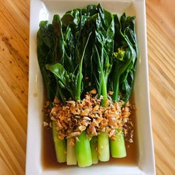 คะน้าน้ำมันหอย