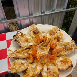 กุ้งย่างเนย