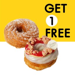 [Get 1 Free] Premium and Classic Doughnut 2 ชิ้น