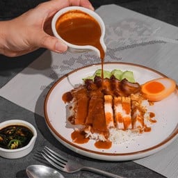 นายตึ๋ง ข้าวหมูแดง พาซิโอ้ ลาดกระบัง