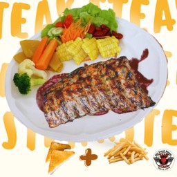 ซี่โครงหมู บาบีคิว size L