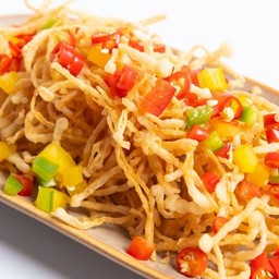 J13_เห็ดเข็มทองพริกเกลือเจ