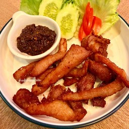 หมูแดดตาแดง